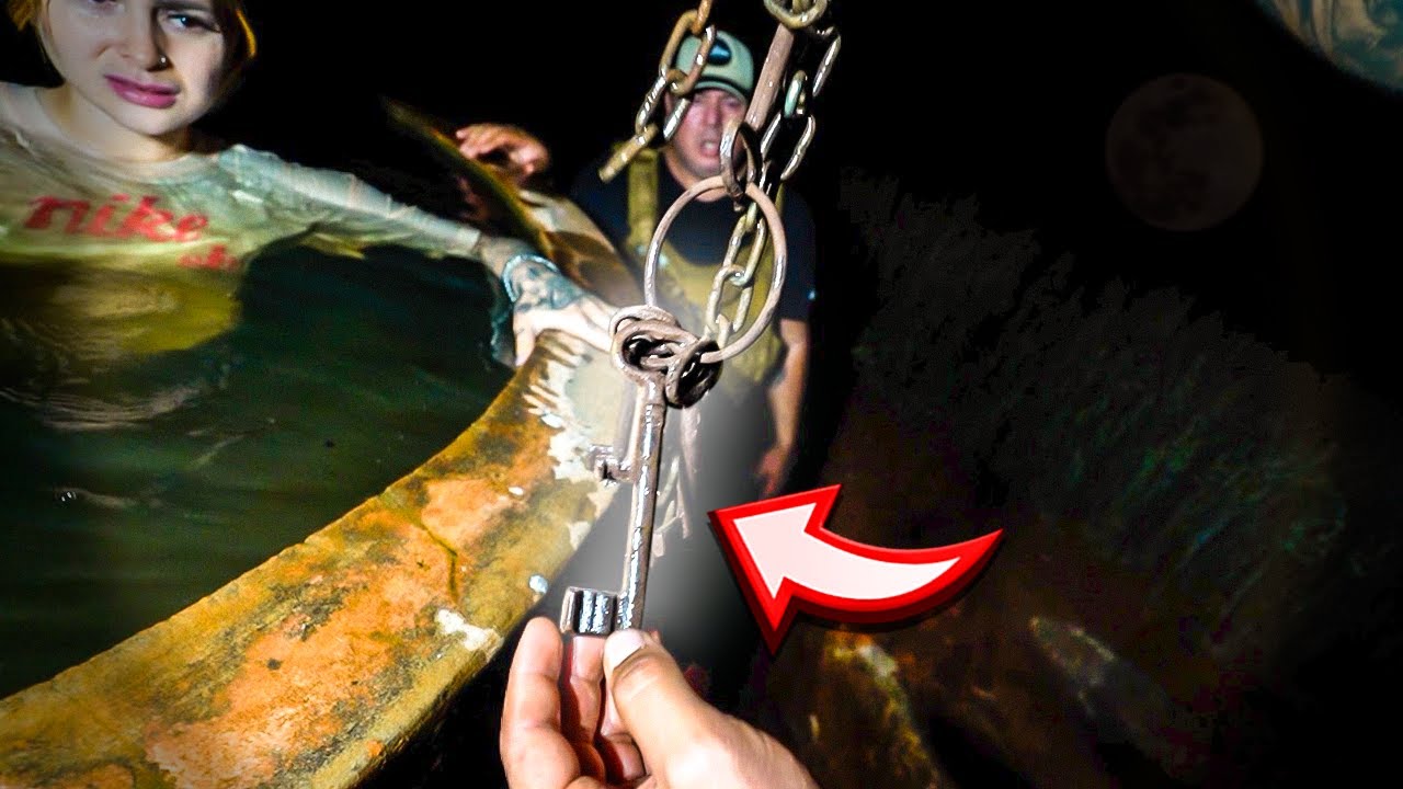 ENCONTRAMOS AS CHAVES DO TESOURO DO CORONEL NO POÇO