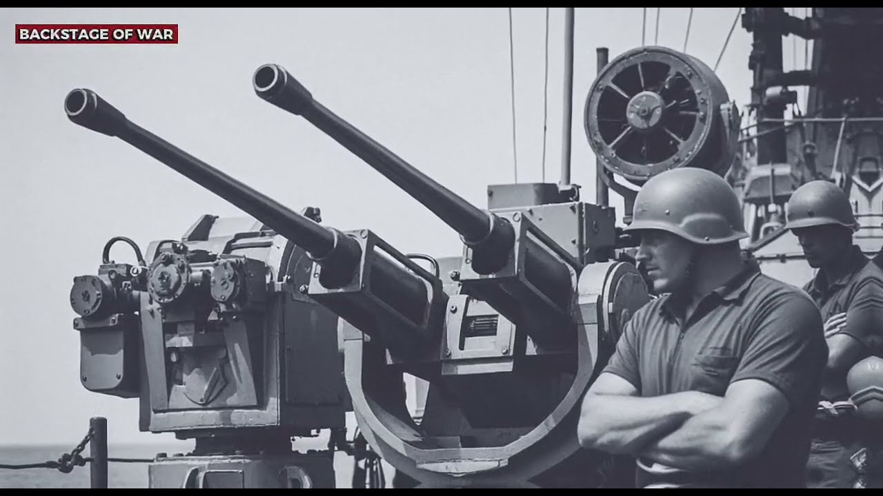 Devastating Precision: How the Bofors 40mm and Its Anti-Aircraft Fire Impacted Japanese Air Attacks