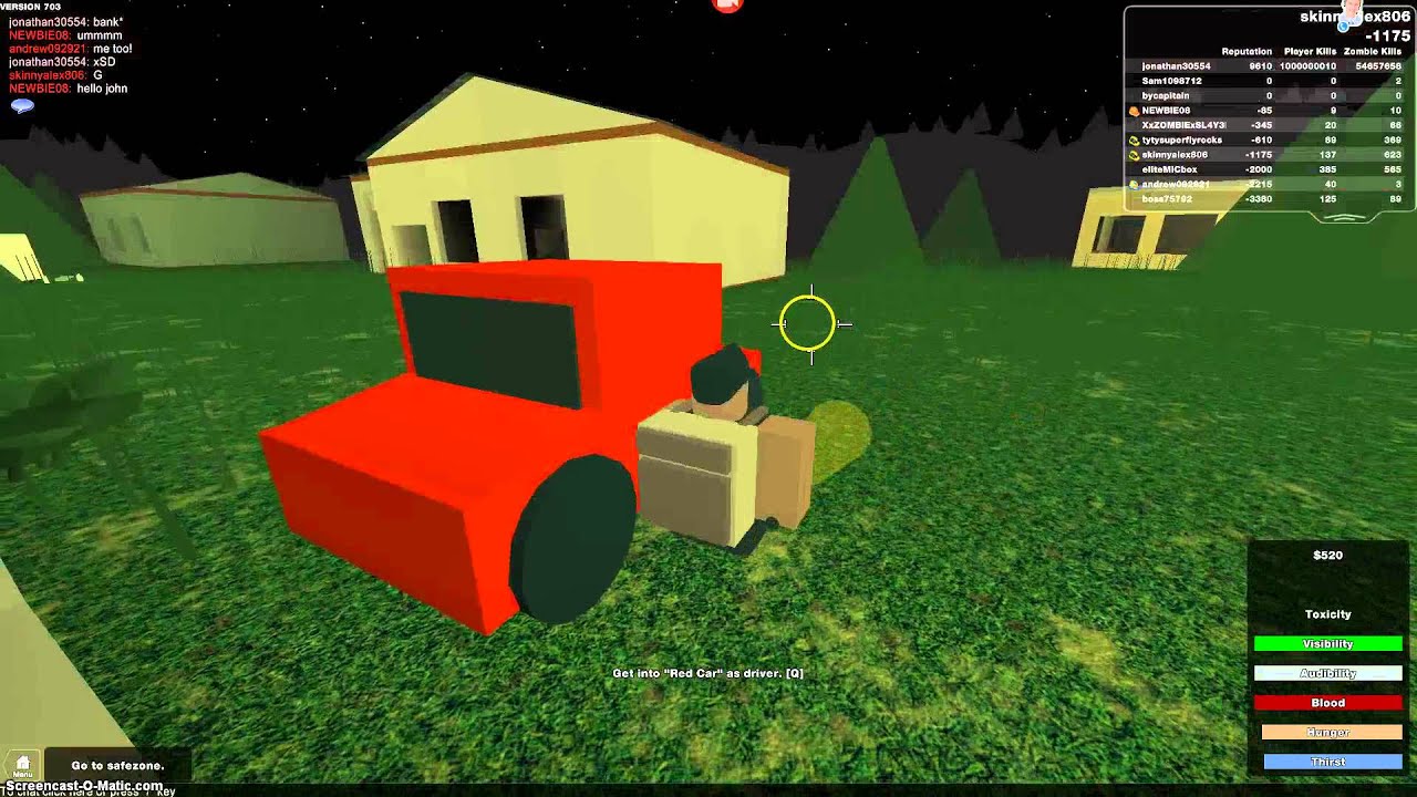 ROBLOX : Deadzone Survival : Part 1, Dead already.