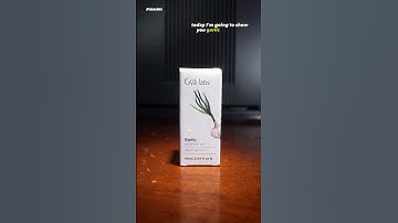 Garlic Oil vs Germs Under Microscope