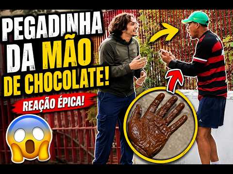 CHOCOLATE HAND PRANK 😂🍫 | Chocolate Hand Prank