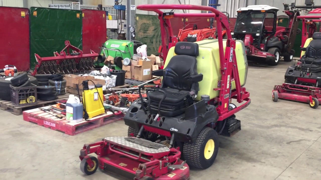 cb020 - Gianni Ferrari Turbograss 922 110cm Zero-Turn Out Front Mower with Grass Catcher