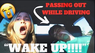 PASSING OUT WHILE DRIVING PRANK ON GIRLFRIEND *GONE WRONG* | The MVP Family