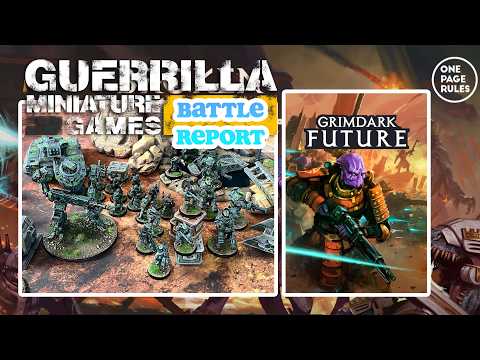 Grimdark Future: Escalation Campaign - Human Defence Force vs. Eternal Dynasty - Part Six