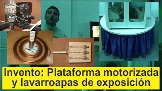 Invento, super plataforma motorizada para exposición