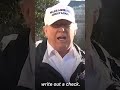 Trump claims he never said Mexico would pay for the wall