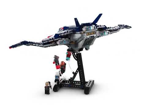 Miniatura del video del prodotto LEGO - SUPER HEROES Quinjet Avengers: Age of Ultron 76325
