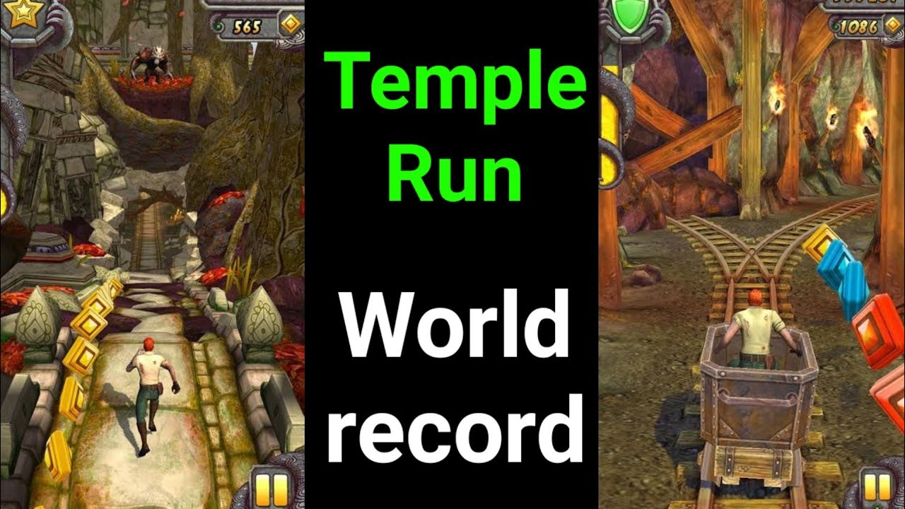 Max level game in temple run world record | android iOS gameplay