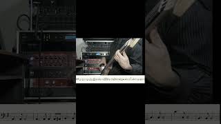 ベース「君のハートはマリンブルー（杉山清貴＆オメガトライブ）」完コピしてみた【ベース譜付】 #Shorts #ベース #BASS #ベース譜 #弾いてみた #完コピ #BassCover Shingo.T