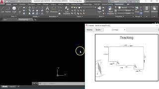 Getting Started with AutoCAD #4 Lines using Tracking
