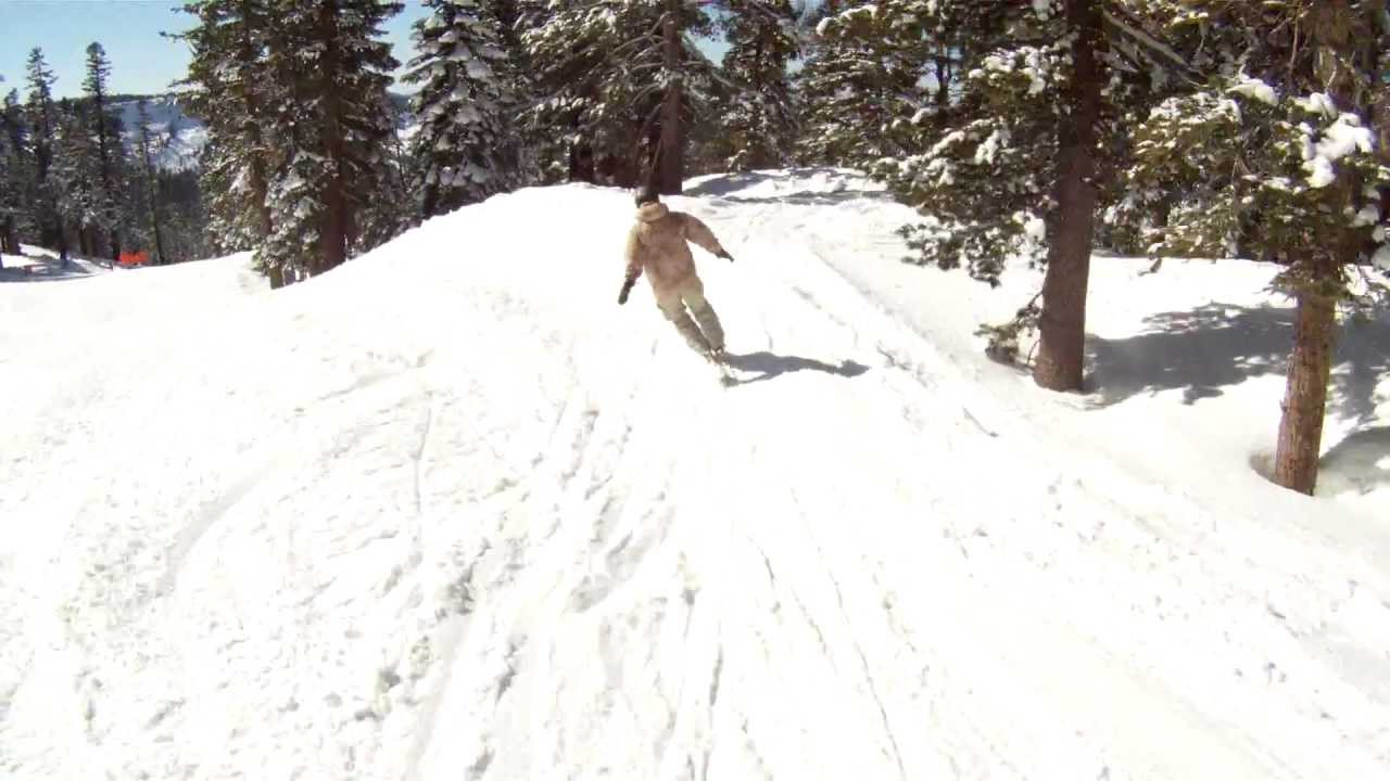 Taichi Skiing/Flatboarding: bank turn