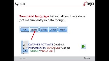 Simple changing of variables in SPSS Statistics syntax
