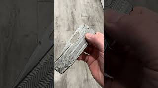 #Ozmachineco Rosie XL Zig zag Ti Zircuti clip and backspacer!#edcknife #bladesofapades #knifereview