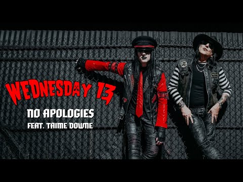 Wednesday & Faster Pussycat Unleash 'No Apologies' 1 WEDNESDAY 13 - No Apologies (feat. Taime Downe) (Official Video) | Napalm Records