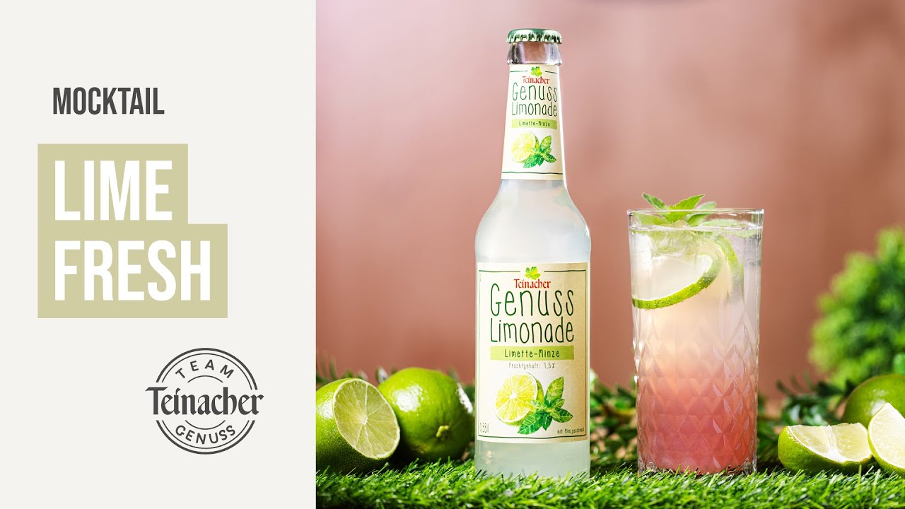 Teinacher Genuss-Mocktail: Lime Fresh 🍋‍🟩