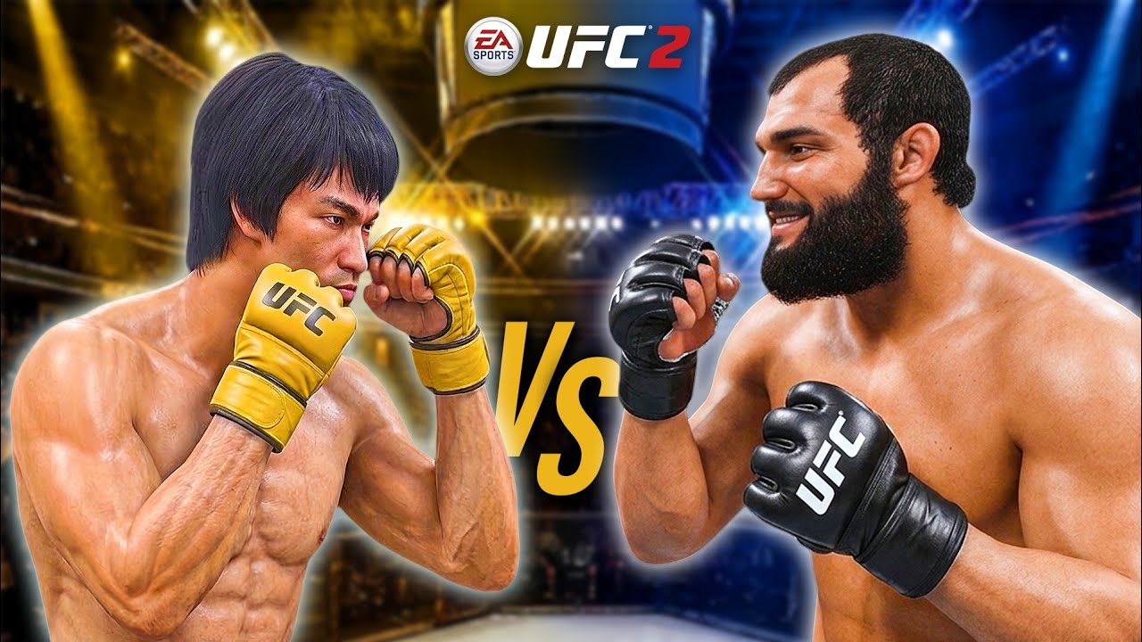 Брюс Ли против Джонни Хендрикса: Сможет ли Дракон победить профессионала? (UFC 2) 🐉