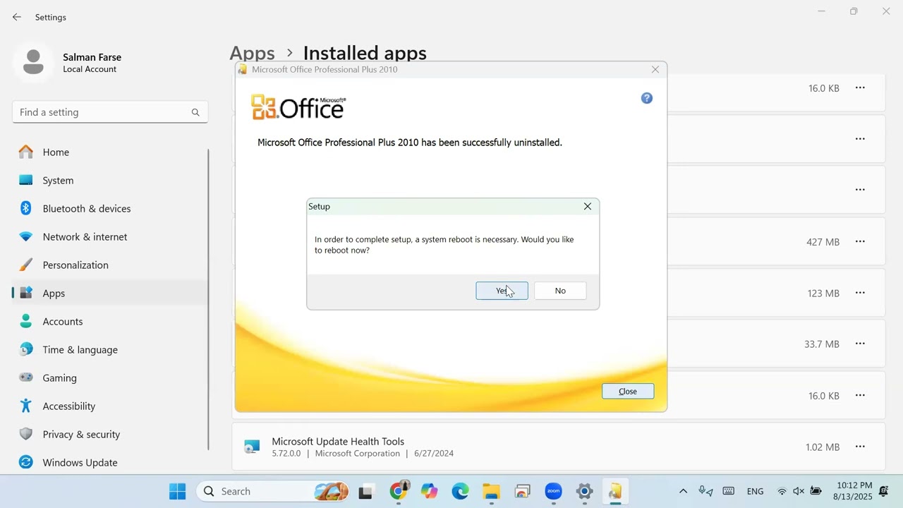 Microsoft Office এবং Lightshot কীভাবে Install ও Uninstall করবেন?