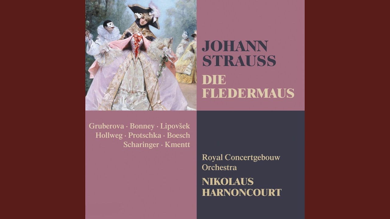 Die Fledermaus Act 3 "Ich stehe voll Zagen" [Rosalinde, Alfred