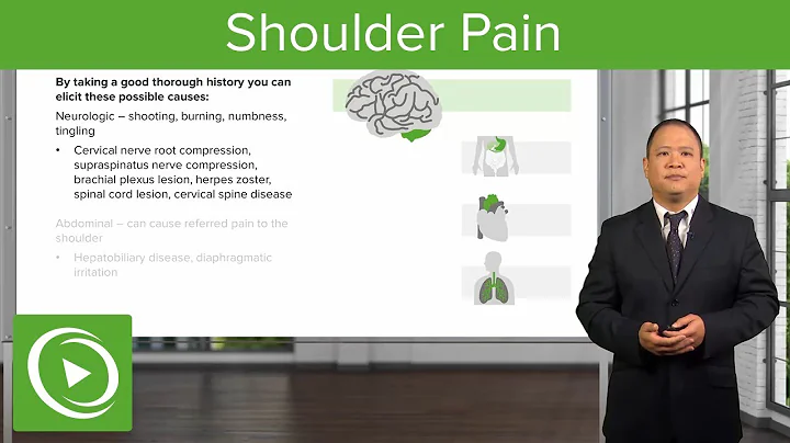 Shoulder Pain: Extra-glenohumeral Causes – Osteopathic Manipulative Medicine (OMM) | Lecturio