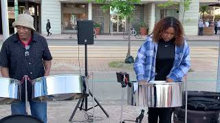 Trenyce & Darryl playing Joe Arroyo  Rebelion