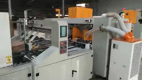 automatic folder gluer with stitcher machine