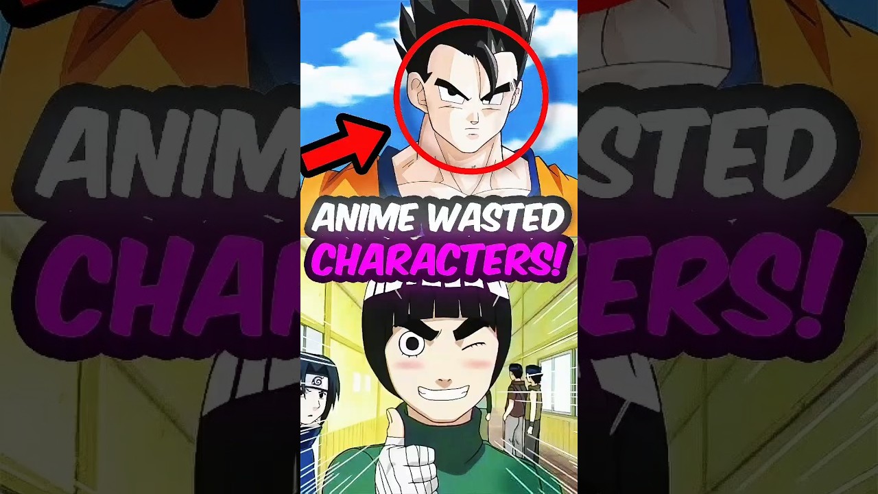 Which Anime Characters have wasted potential