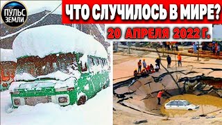 Катаклизмы за день 20 АПРЕЛЯ 2022! Пульс Земли! #flooding #снегопад катаклизмы сегодня наводнение