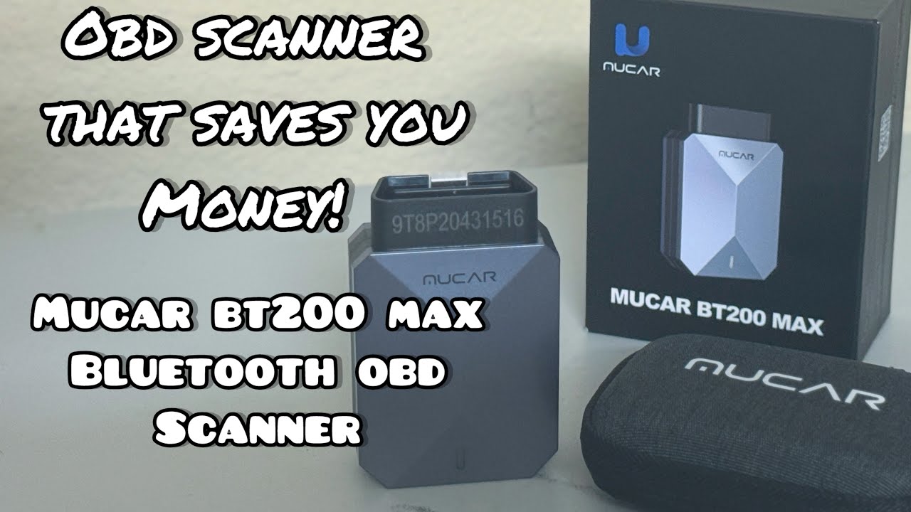 This Bluetooth OBD2 Scanner Saves You Money | MUCar BT200 Max Unboxing/Review