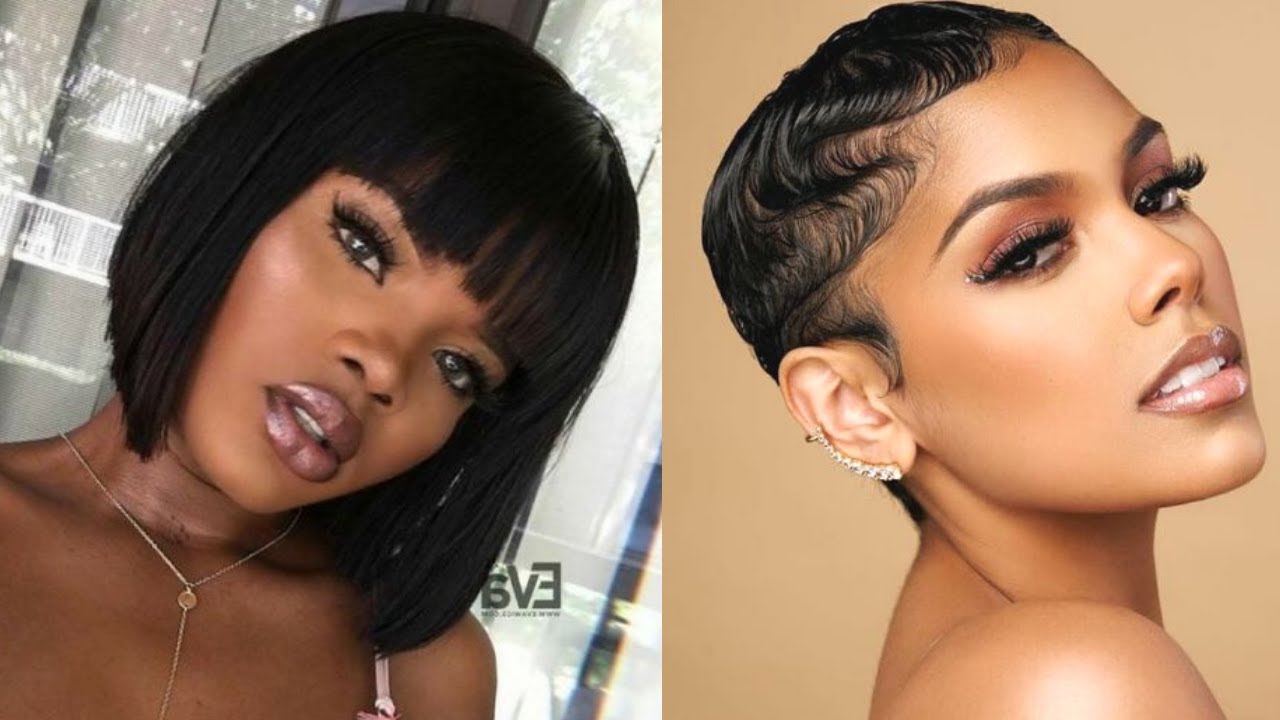 Short hairstyles for black women - YEN.COM.GH