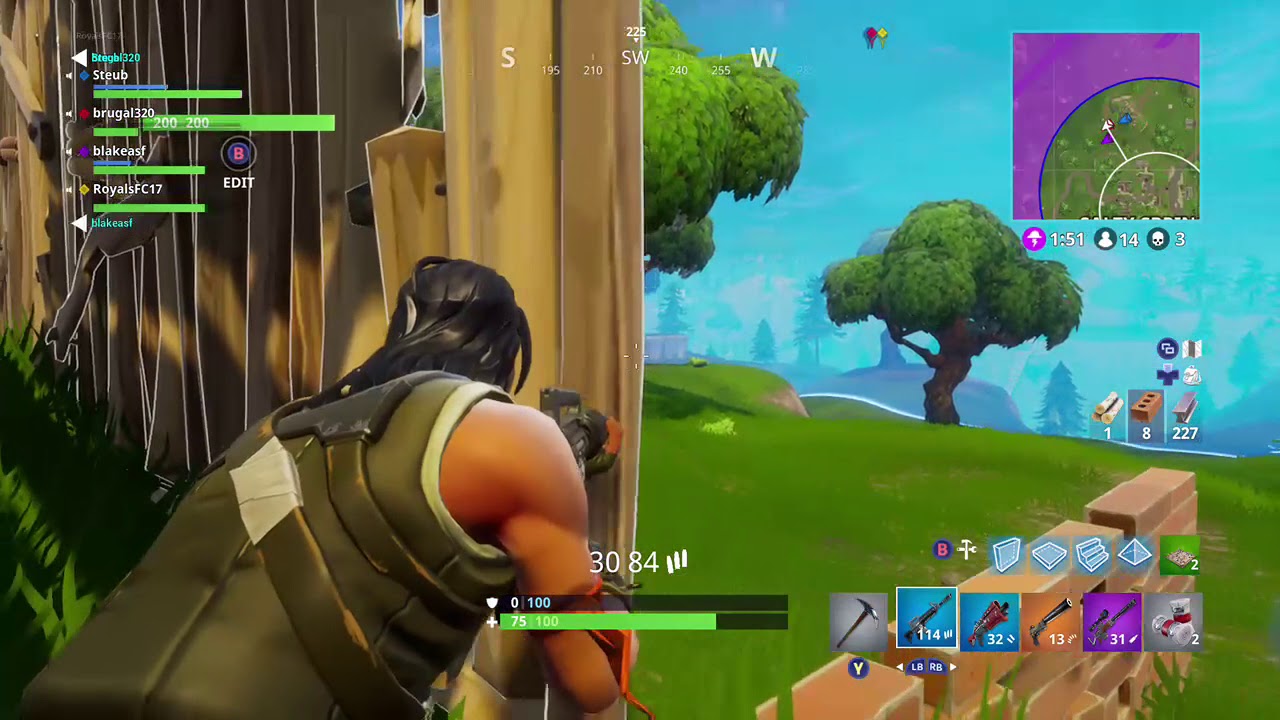 Footnote Battle Royale (Sniper shot)