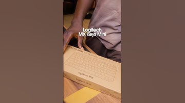 Logitech MX Keys Mini Unboxing ⌨️
