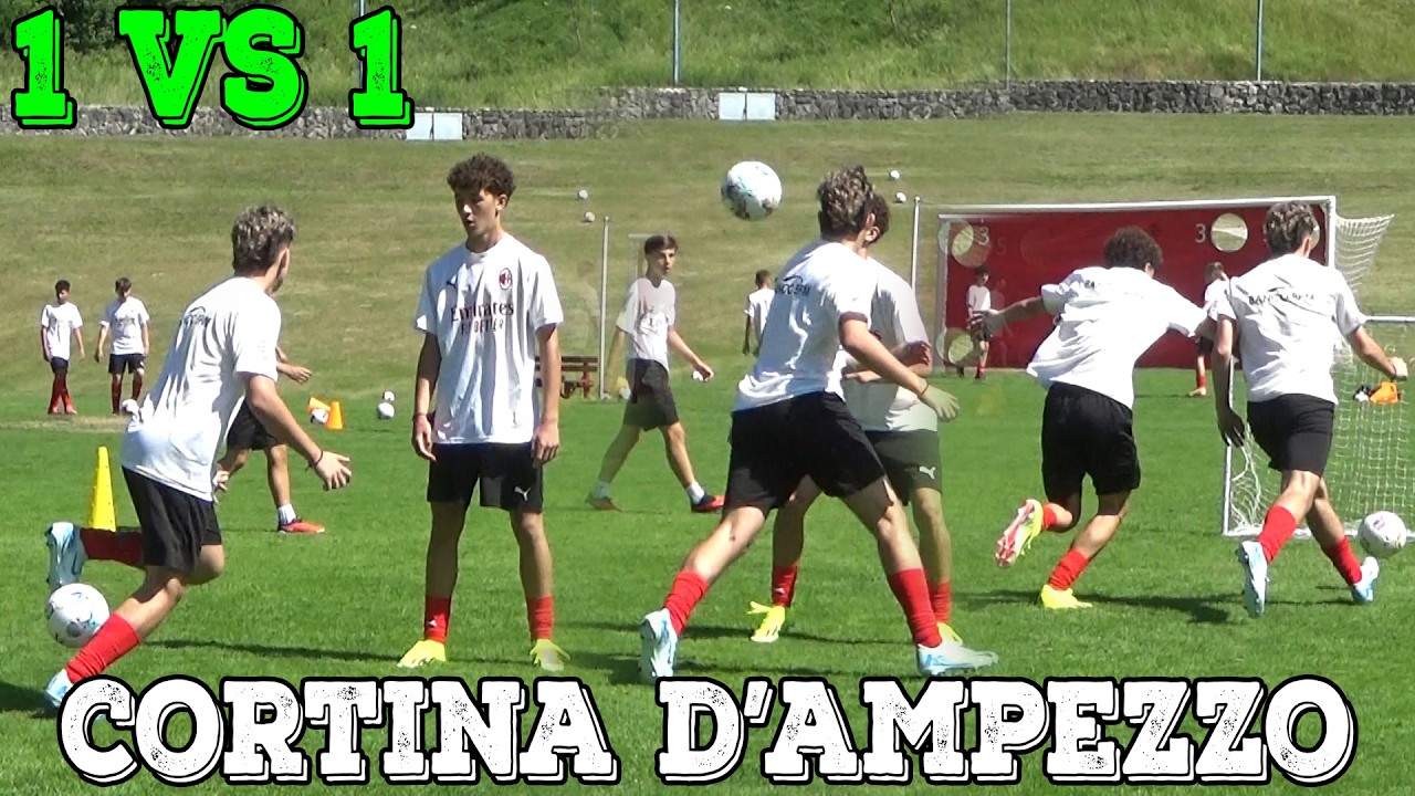 Esercitazione 1Vs1 | AC Milan Academy Camp