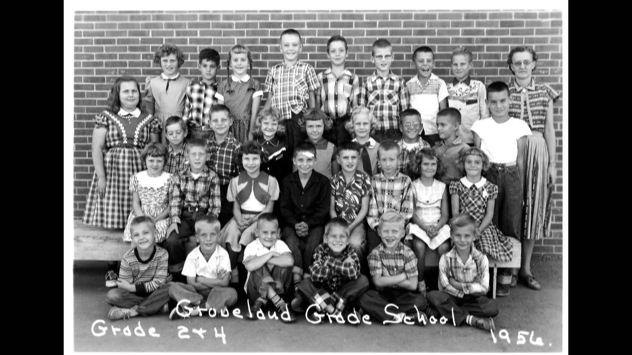 Groveland Grade School - Grade 2 (1956) (Agnes Hartzler, teacher) - YouTube