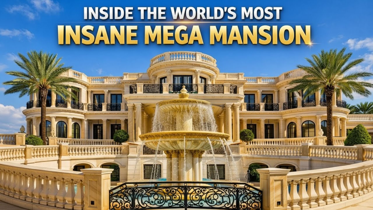 Inside the World’s Most Insane Mega Mansion | A Level of Luxury Beyond Imagination