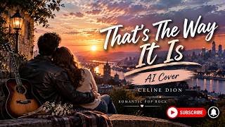 Thats the way it is - AI Cover [Romantic Pop Rock]