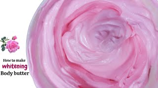 HOW TO MAKE WHITENING BODY BUTTER | DIY WHITENING BODY BUTTER THAT GLOWS & REPAIR YOUR SKIN | PROMIX