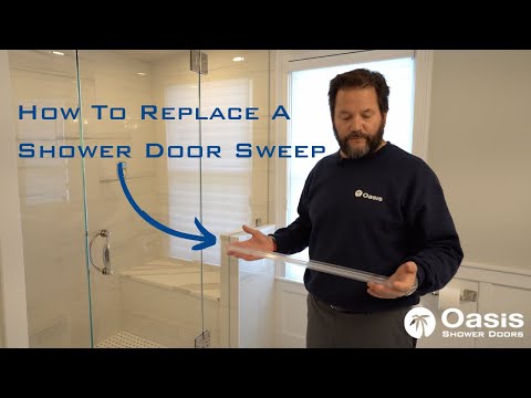 Easy Shower Glass Door Sweep Replacement