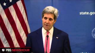 Watch Secretary Kerry announce 72-hour Gaza ceasefire