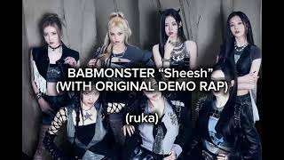 BABYMONSTER SHEESH WITH ORIGINAL DEMO RAP (fanmade)