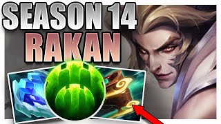 SEASON 14 RAKAN SUPPORT GAMEPLAY GUIDE