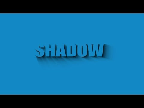 Long Shadow Text in After Effects | Best Method