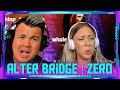 Millennials Reaction to Zero by Alter Bridge Lyrics | THE WOLF HUNTERZ Jon and Dolly