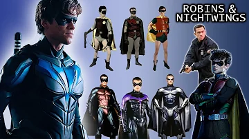 Every Live-Action ROBIN & NIGHTWING Ever - Updated with Titans Season 2 2019