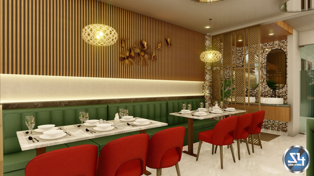 Restaurant Interior Design 2022 | Curry Spoon 2.0 | S4 Arch Studio ...