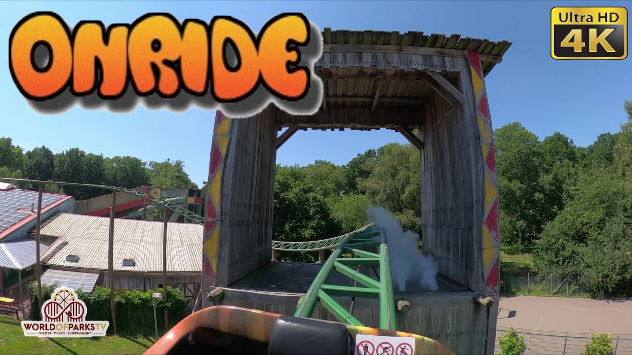 Achterbahn Burg Arkan - Schloss Dankern Achterbahn 2024 (Onride POV) abc rides | Tube Roller Coaster