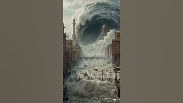 Cairo Under Water?! Tsunami Hits the Nile | Unreal Disaster #Egypt -AI Video Generator-