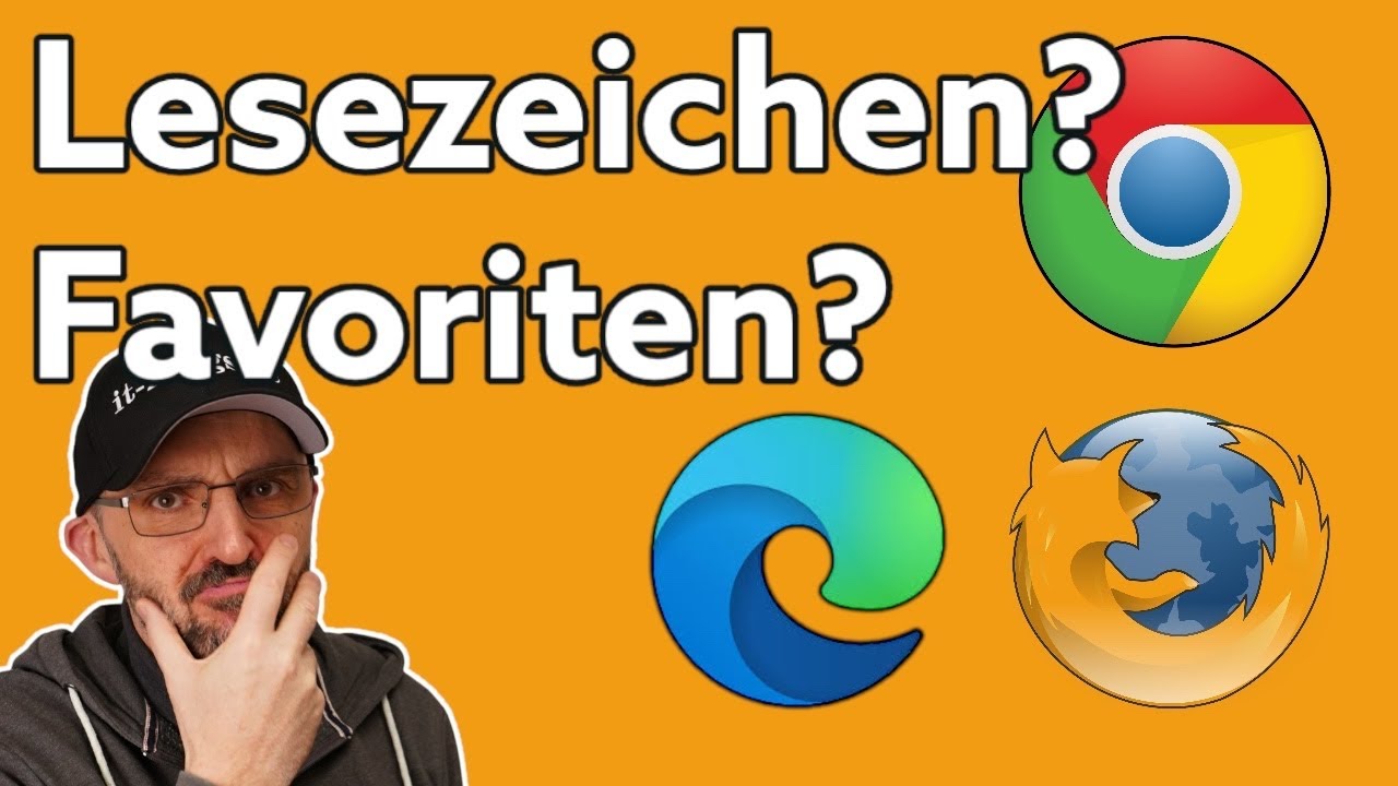 Favoriten in Chrome, Edge und Firefox