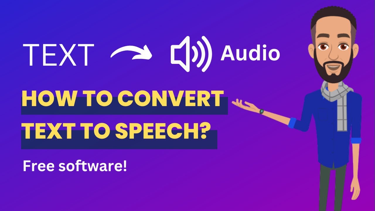 text to speech converter software