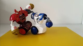 Fight024 - Razorbyte T-4 Vs Mechablade Flame - Robo Kombat Robots Ultimate Battle