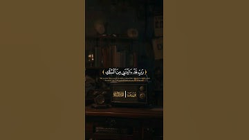 رَبِّ قَدْ ءَاتَيْتَنِي مِنَ الْمُلْكِ | محمد صديق المنشاوي | سورة يوسف